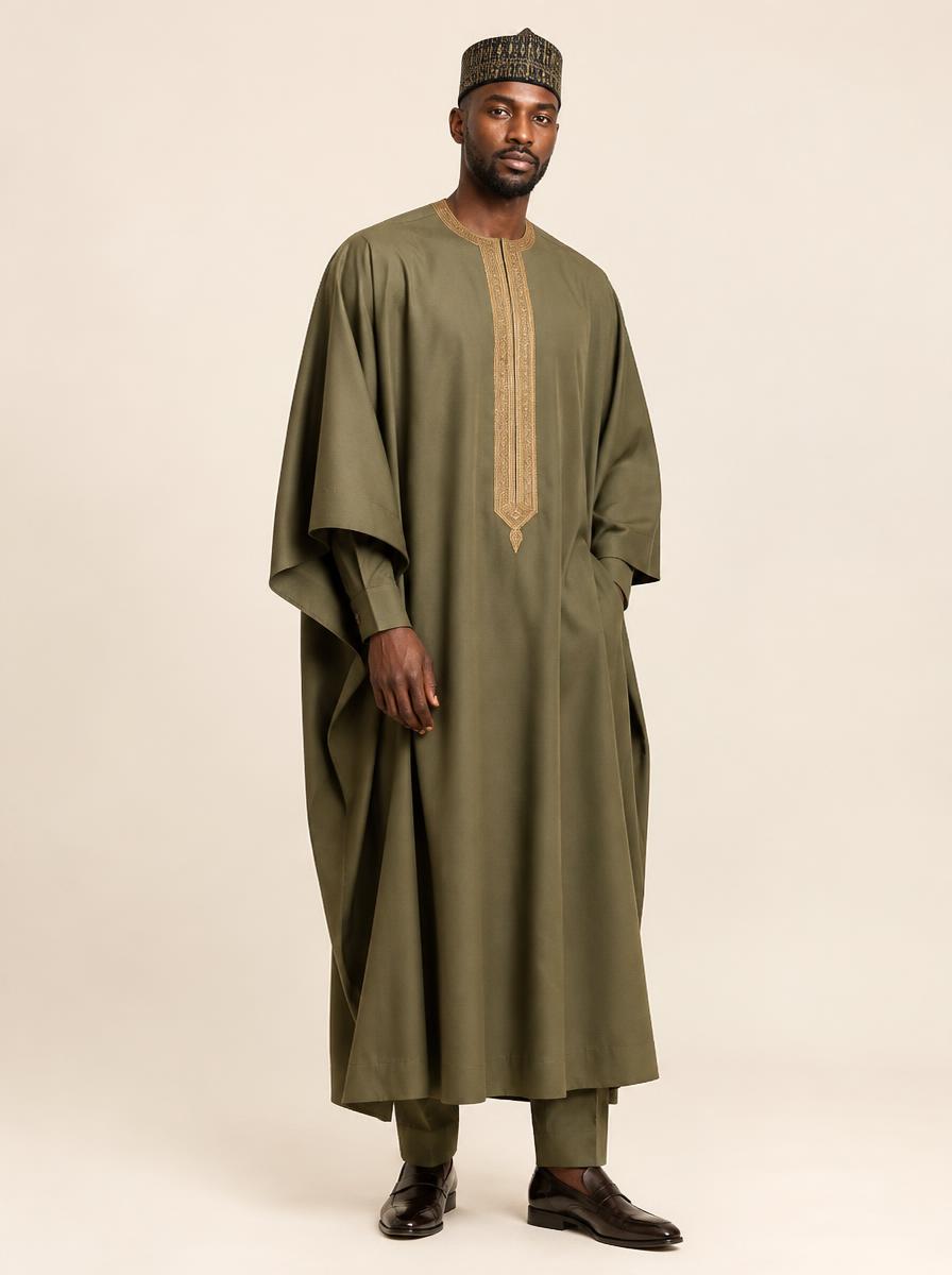 Oluyole Kaftan from the JJ Kings menswear collection